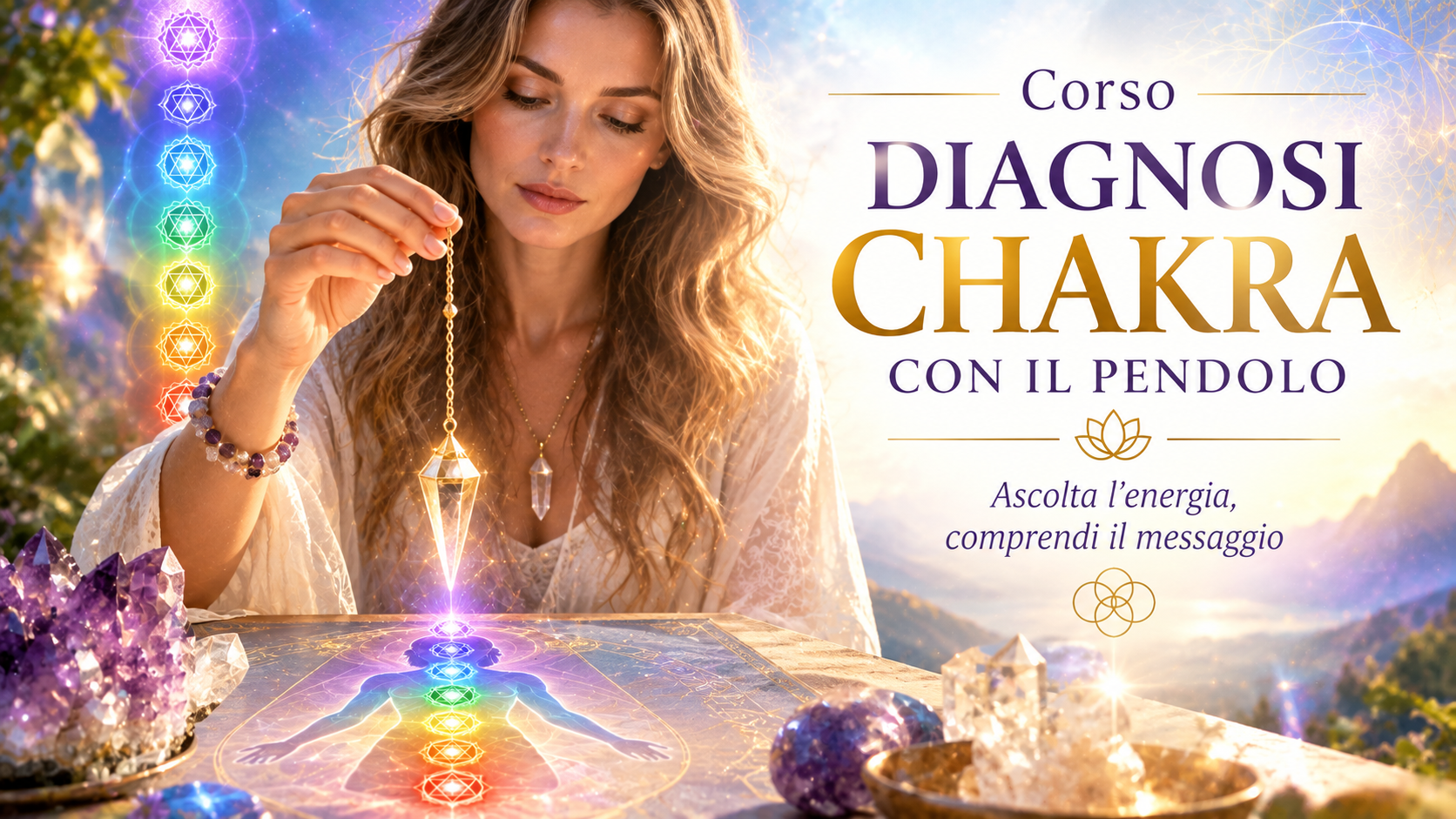 Diagnosi Chakra con il Pendolo