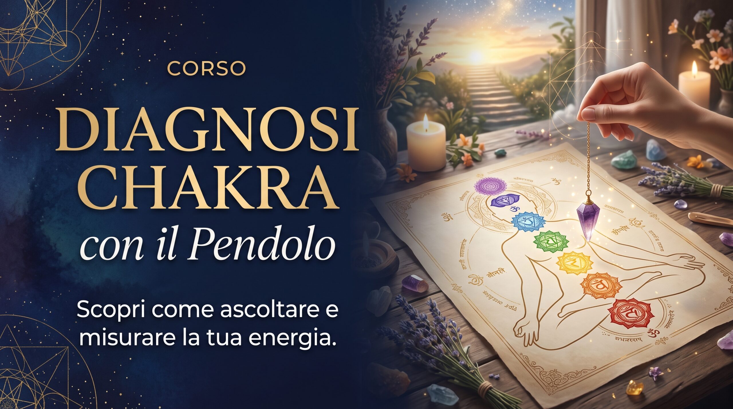 Diagnosi Chakra con il Pendolo