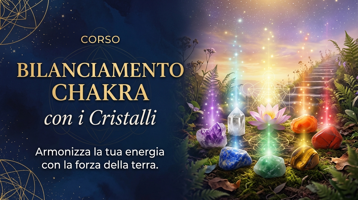 Billanciamento Chakra con i Cristalli